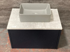 bathroom cabinet with counter top sink