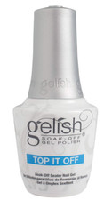 Gelish soak off gel top - top,