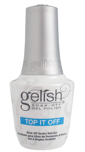 Gelish soak off gel top - top,