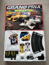 Scalextric C653 Grand Prix Race Slot Car Set Avon Tyres Sally Line Complete