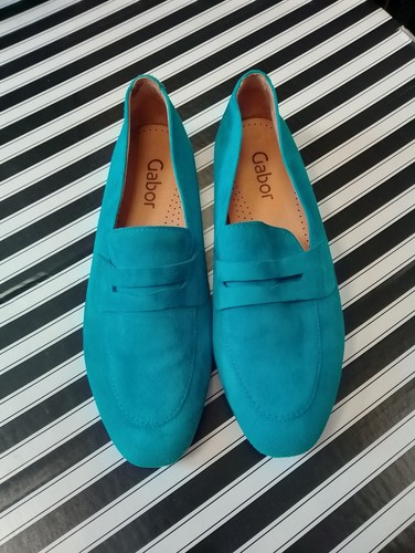 Gabor turquoise suede - gabor,