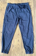Men’s Zara Cargo type navy blue Joggers size large 