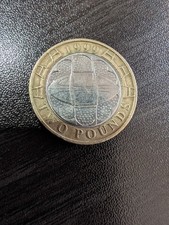 Rugby World Cup 1999 £2 Two