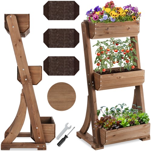 Vertical raised garden bed - vertical,