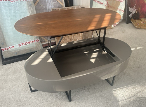 Dwell lift top oval coffee - dwell,