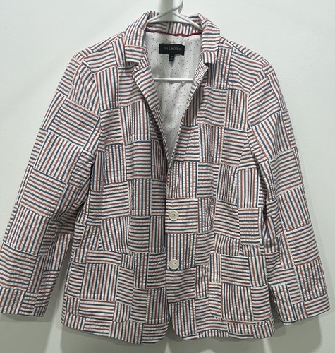 Talbots seersucker patchwork - talbots,