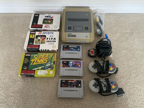 Nintendo snes console - console,, 6x
