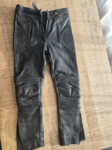 Akito real leather motorbike - real,