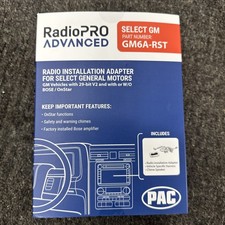 PAC GM6A-RST RadioPRO Advanced