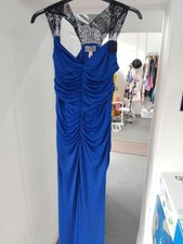 Lipsy Blue Dress Size Uk 10  