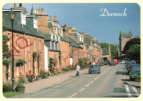 Picture postcard dornoch - picture, postcard~