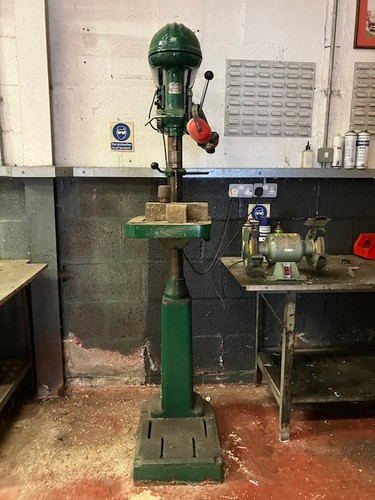 New progress drill press - new,