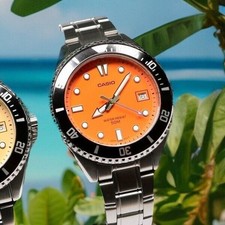 Casio MDV-10D-4A1 Duro Orange