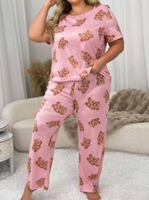 Pyjama set plus pink - set,