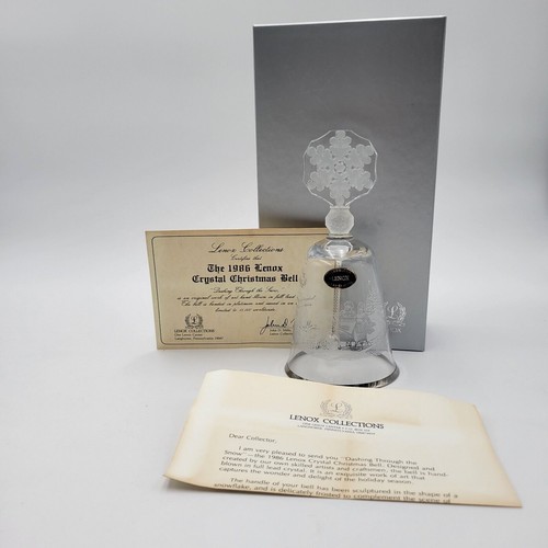 Vtg 1986 lenox crystal - 1986,
