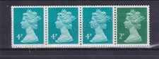 GB SG X928L MNH MINT Machin Definitive Stamp COIL STRIP 2p-4p