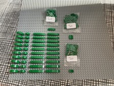 Lego lot genuine 120 Green Curved Bricks