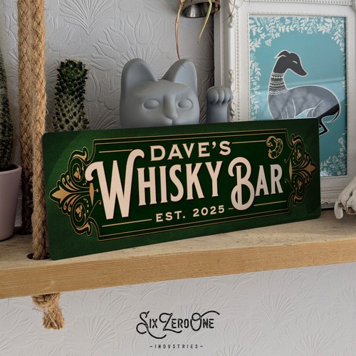 Personalised whisky bar - personalised,