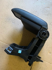BMW E46 M3 Coupe Convertible Black Leather Armrest Assembly