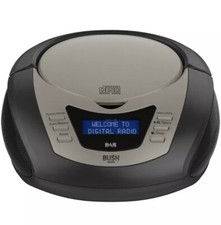 Bush CD-212DAB DAB Boombox with CD Player - Black