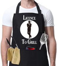 Novelty Cooking  Apron BBQ Men