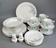Royal Stafford Dinner Service Set. Bone china. 6 place setting. Plates. RST65