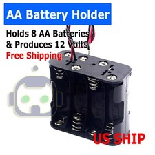 8-AA Battery Spring Clip