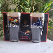 Guinness Pint Glasses Set of 2