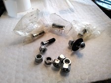 Triumph Tr2 To Tr4.. MG Midget Austin Healey Sprite.  Chrome Bumper Bolts x 5