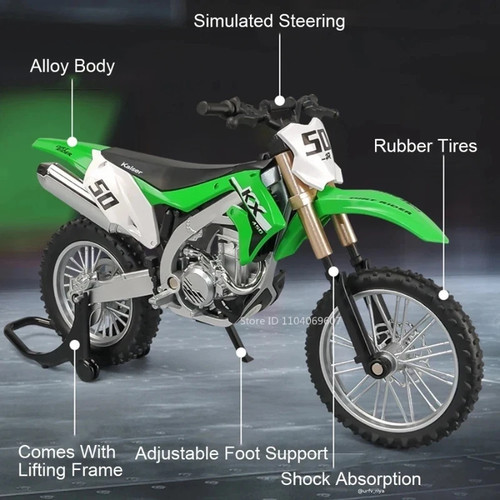 New ray kawasaki kxf - new,