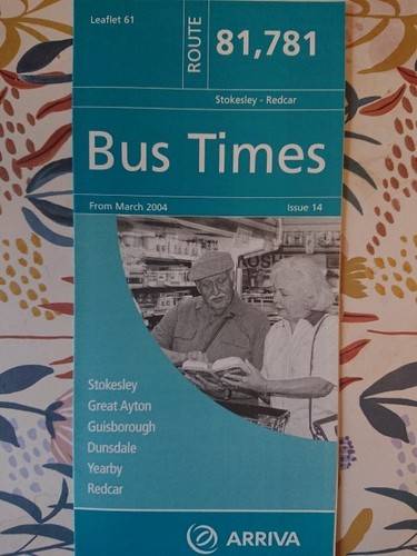 Arriva north east timetable - east,