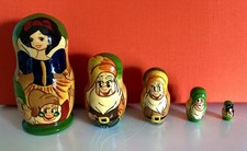 Vintage Snow White Wooden
