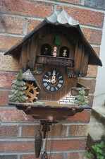REGULA Three weight Chalet style Cuckoo clock for light restoration. SEE VIDEO.