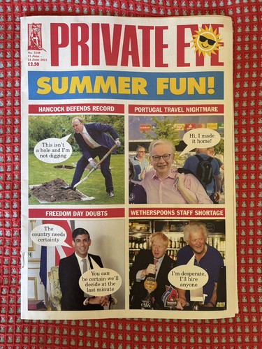 Private eye issues - issues, 1549-1551