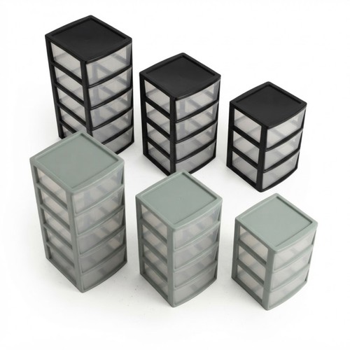 Medium clear storage drawer - a4,