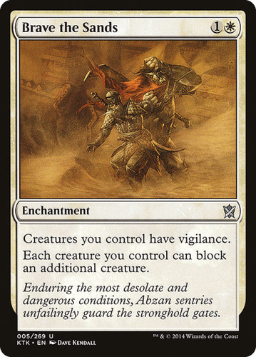 Brave the sands - sands, ex
