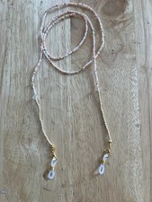Neutral Beaded Sunglasses Or Glasses Chain