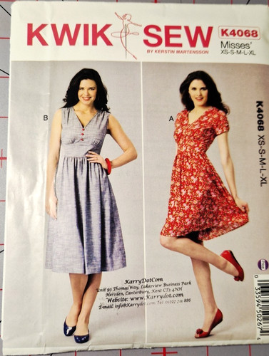 Kwik sew sewing pattern - sewing, k4068
