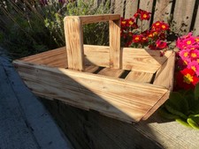 RUSTIC HANDMADE WOODEN TRUG