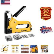 Ergonomic 4-in-1 Stapler Gun