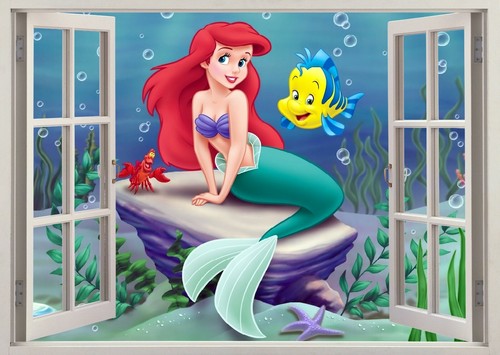 Disney princess little - princess, mermaid