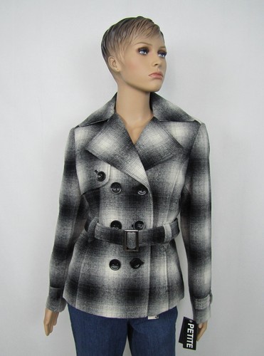 New mac women coat - coat, plaid