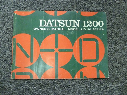 1972 datsun 1200 lb110 - datsun,