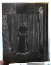 Vintage 4" x 5" Glass Plate