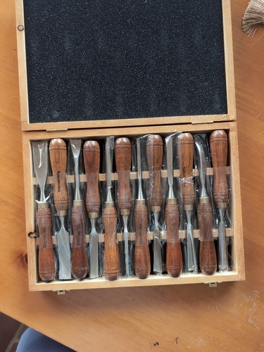 Piece woodworking carving - 12-piece,