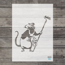 Banksy Rat with Paint Roller