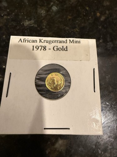 Gold layered miniature 1978 - miniature,