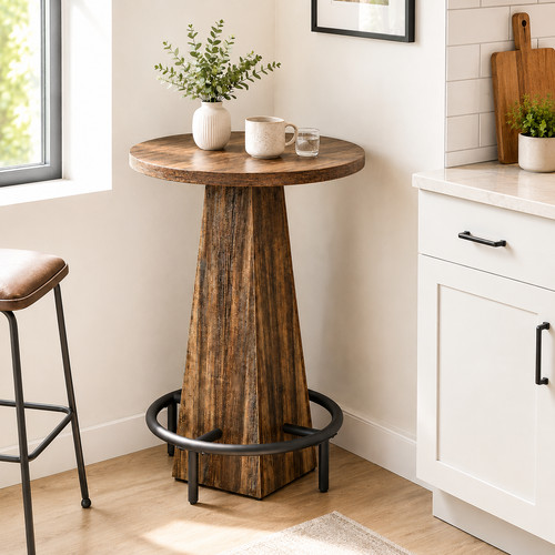 Bar table round 60cm - table,