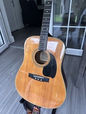 Hohner LW400N Dreadnought Acoustic Guitar Late 1970s / Early 1980s Vintage 