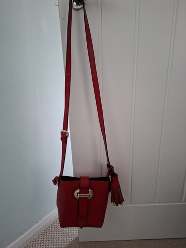 Karen millen small red leather - karen,